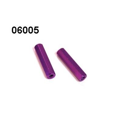 06005 Heckflügel Versteifung Aluminium, 2 Stück