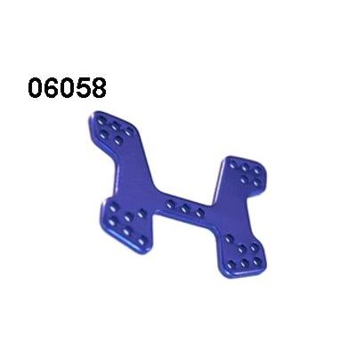 06058 Dämpferbrücke vorne Aluminium