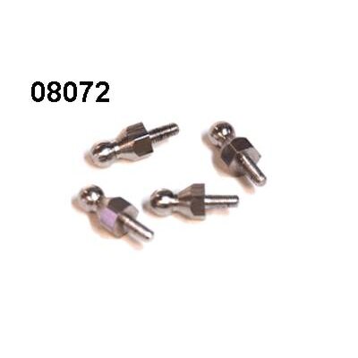 08072 Kugelkopschrauben 4 Stück