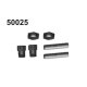 50025 Radmitnehmer Set hinten 22mm