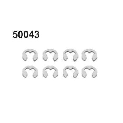 50043 E-Clips 4mm 8 Stück