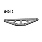 54012 Versteifungsplatte hinten alu orange