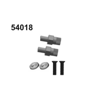 54018 Radmitnehmer Set vorne 22mm orange