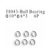 58043 Kugellager 6x10x3mm 6 Stück