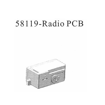 58119 Empfänger/Servo Einheit