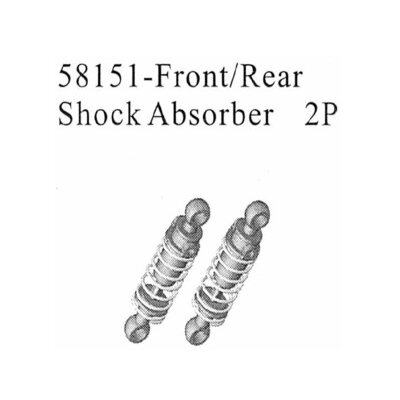58151 Stoßdämpfer 2 Stück