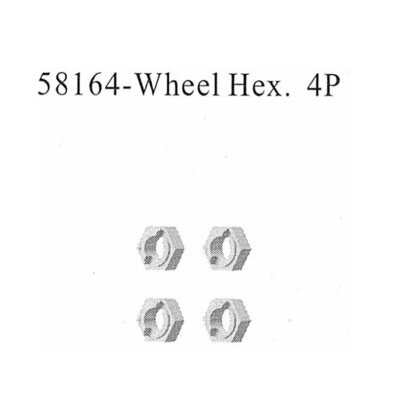 58164 Radmitnehmer 4 Stück
