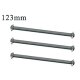 65002 Antriebswelle hinten 123mm, 3 Stück