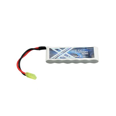 NIMH Akku 7,2V 1100mAh Mini Tamiya Stecker
