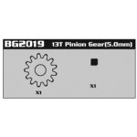 BG2019 13T Pinion Gear (Getrieberitzel)