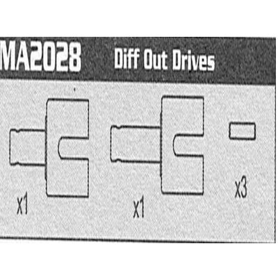 MA2028 Diff Out Drives Raptor