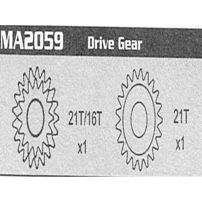 MA2059 Drive Gear Raptor
