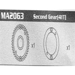 MA2063 Second Gear (41T) Raptor