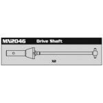 MN2046 Drive Shaft (CVD)