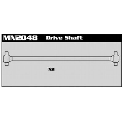 MN2048 Drive Shaft (130mm)