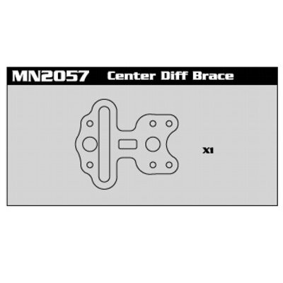 MN2057 Center Diff Brace