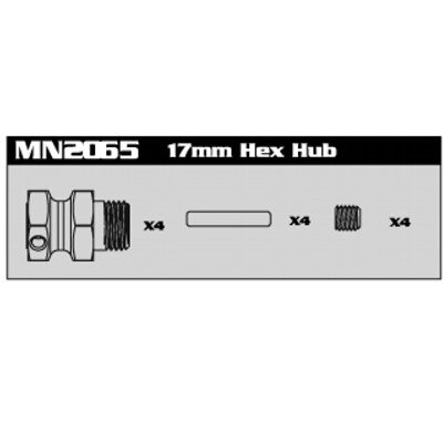 MN2065 17mm Hex Hub