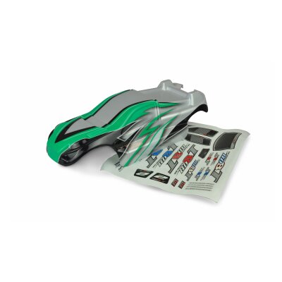 MU2210 Painted Body shell (green+silver+black
