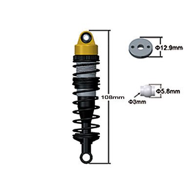 ET1074 Stoßdämpfer vorne 1 Stück, AM10T
