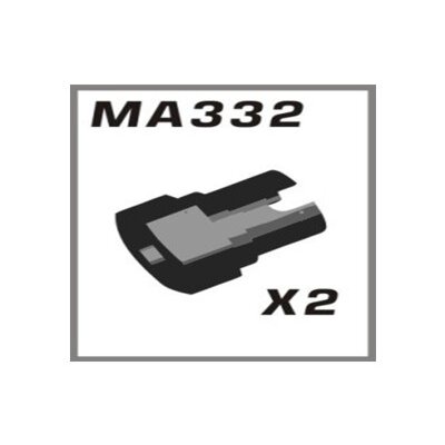 MA332 Radmitnehmer Aluminium AM10SC
