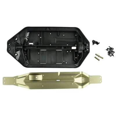 MA337EX-S Chassis mit Alu Center-Skidplate AM10T EXTREME