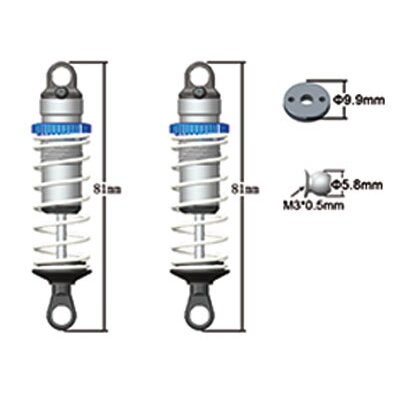 MA363 Stoßdämpfer vorne AM10SC