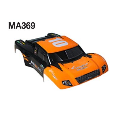 MA369 Karosserie Short Course AM10SC orange/schwarz