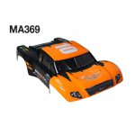 MA369 Karosserie Short Course AM10SC orange/schwarz