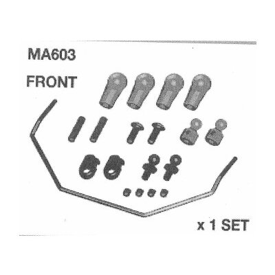 MA603-b Stabi-Set vorne AM10SC