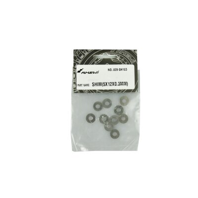 SH103 Shim Scheibe 5x12x0,3mm 10 Stück, EVO-X 6000