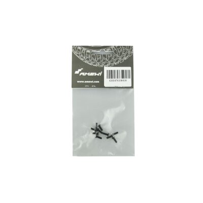 SW201 Senkkopfschraube M2,5x8 mm 10 Stück, EVO-X 6000