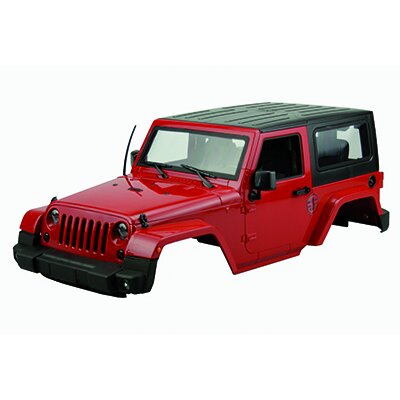 Geländewagen Karosserie Rot ABS Kunststoff