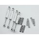 Aluminiumstoßdämpfer 102mm 4x aluminium schocks 102mm 4 pcs