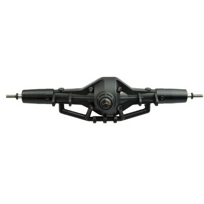 Hinterachse montiert