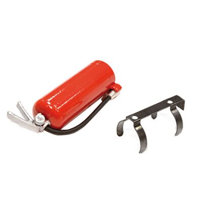 Feuerlöscher rot 1:10 Kunststoff