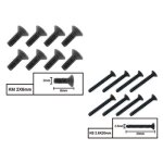 3x23mm screw set Apache/Surpass Wild