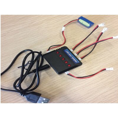 5-fach USB Ladegerät LiPo 1S