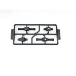 51mm Vor/Heck Achs Gehäuse 51mm Front+Rear Axle Housing