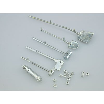 Metall-Werkzeug Set 1:16 Tiger