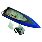 Rumpf + Batteriehalterung Blue Barracuda