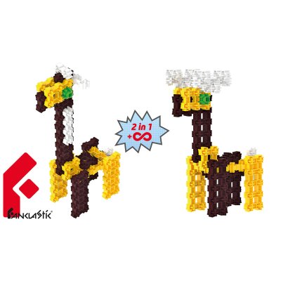 Fanclastic Set Hirsch/Giraffe 2-in-1