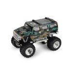 Mini Hummer Monstertruck 1:64, LED-Beleuchtung