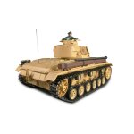 Panzer Kampfwagen III Rauch & Sound, 1:16, GHz