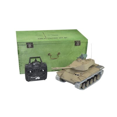 Panzer Walker Bulldog M41, Rauch & Sound 1:16, Metallgetriebe & -Ketten, 2,4GHz