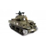 Panzer U.S.M4 A3 Sherman Rauch & Sound 1:16, Metallgetriebe & -Ketten, 2,4GHz