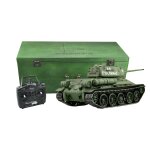 Panzer T-34/85 Rauch & Sound 1:16, Metallgetriebe...