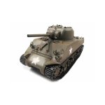 Panzer M4A3 Sherman Metall Army green, 1:16, True Sound,...