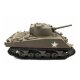 Panzer M4A3 Sherman Metall Army green, 1:16, True Sound, 2,4GHz