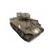 Panzer M4A3 Sherman Metall Army green, 1:16, True Sound, 2,4GHz