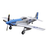 P-51D Mustang blue PNP 4 Kanal SW 75 cm